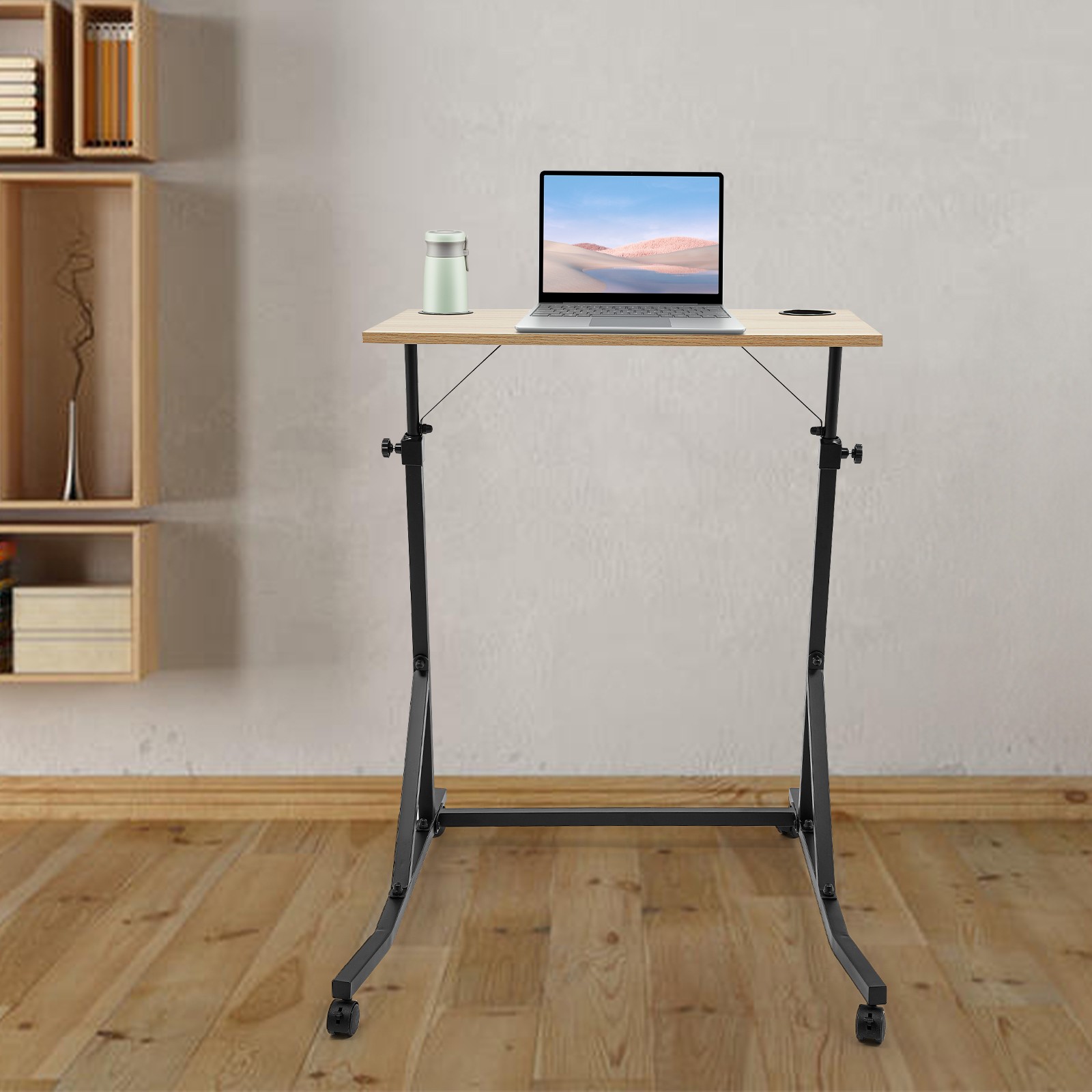 Adjustable Bike Trainer Fitness Desk, Standing Desk For Indoor Cycling And Bike