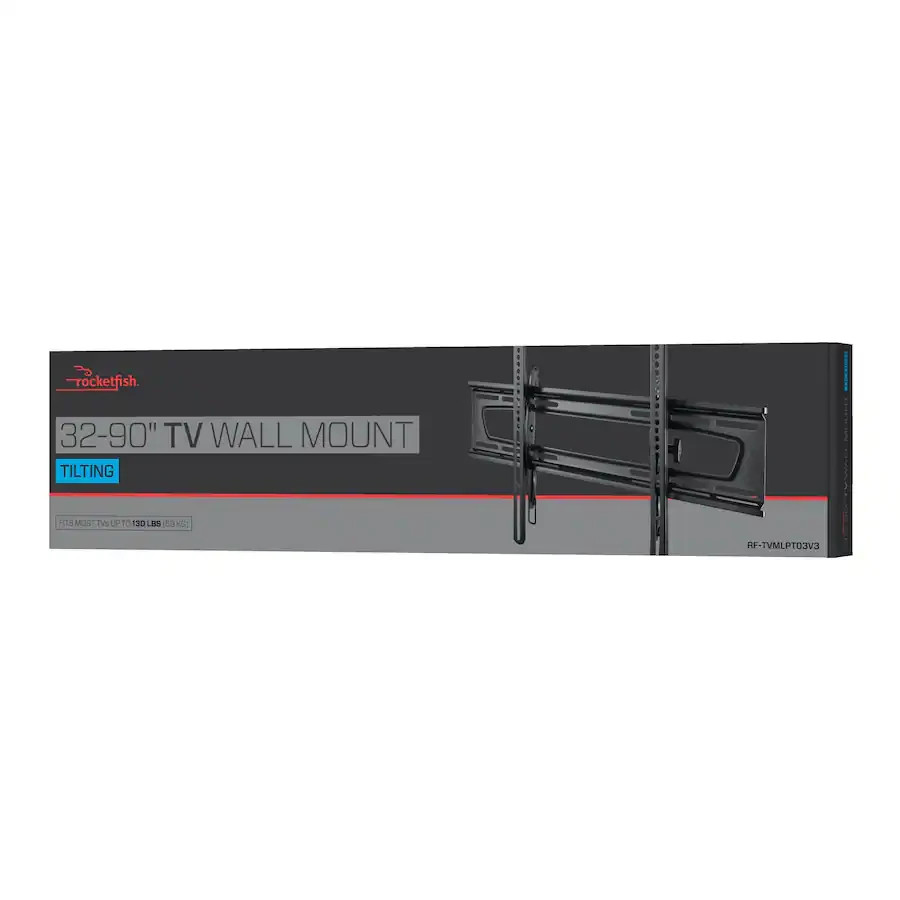 Rocketfish Tilting TV Wall Mount for Most 32"-90" TVs RF-TVMLPT03V3