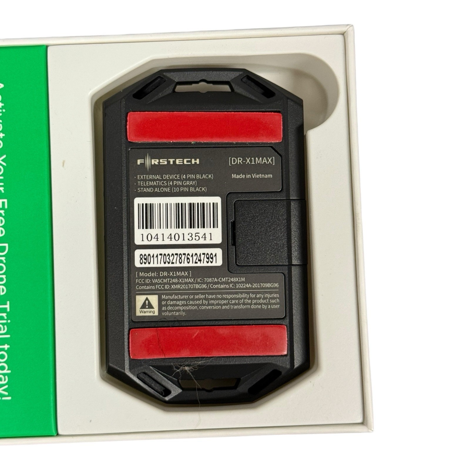Firstech DroneMobile X1MAX-LTE GPS Telematics Module NEW OB
