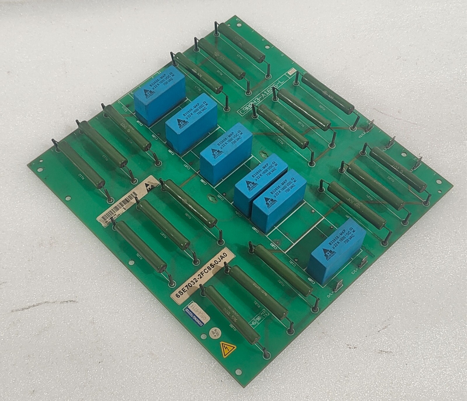 SIEMENS 6SE7032-2FC85-0JA0 INVERTER RECTIFIER BOARD C98043-A1696-L