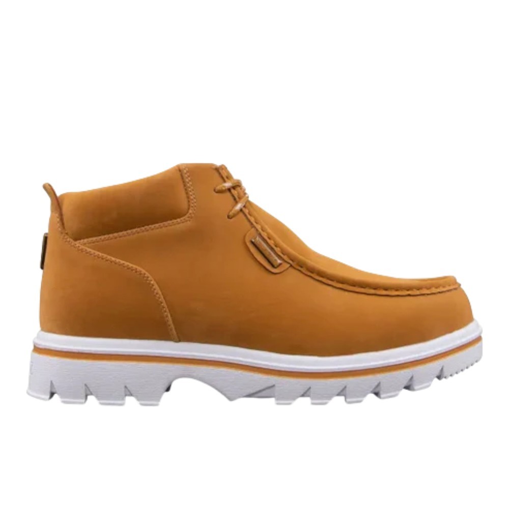 Lugz Fringe Round Toe Chukka  Mens Brown Casual Boots MFRGK-741