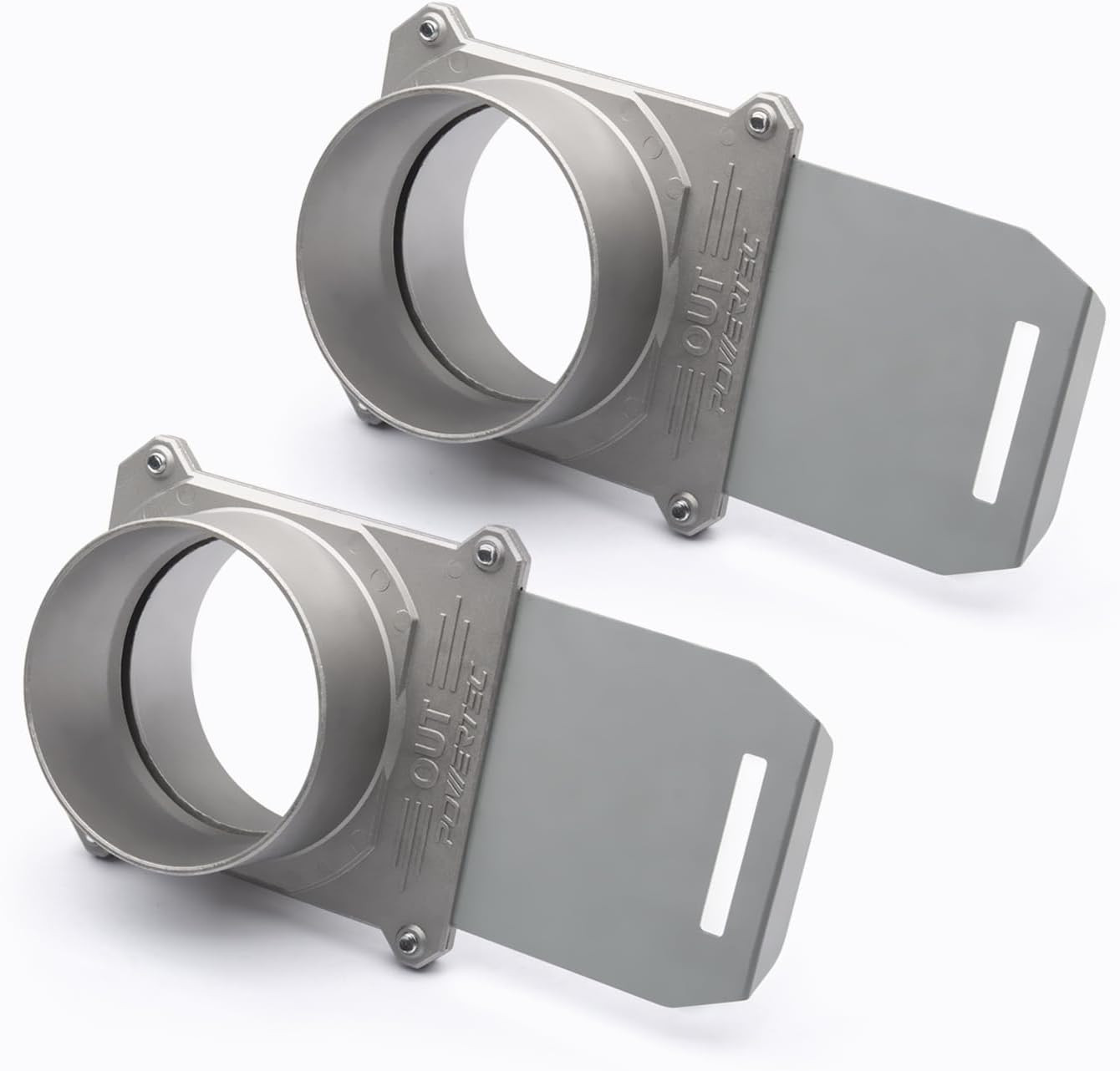 70326-P2 Blast Gate 4 Inch, W/Anti Clog and Air Leak Seal for Dust Collection, 2