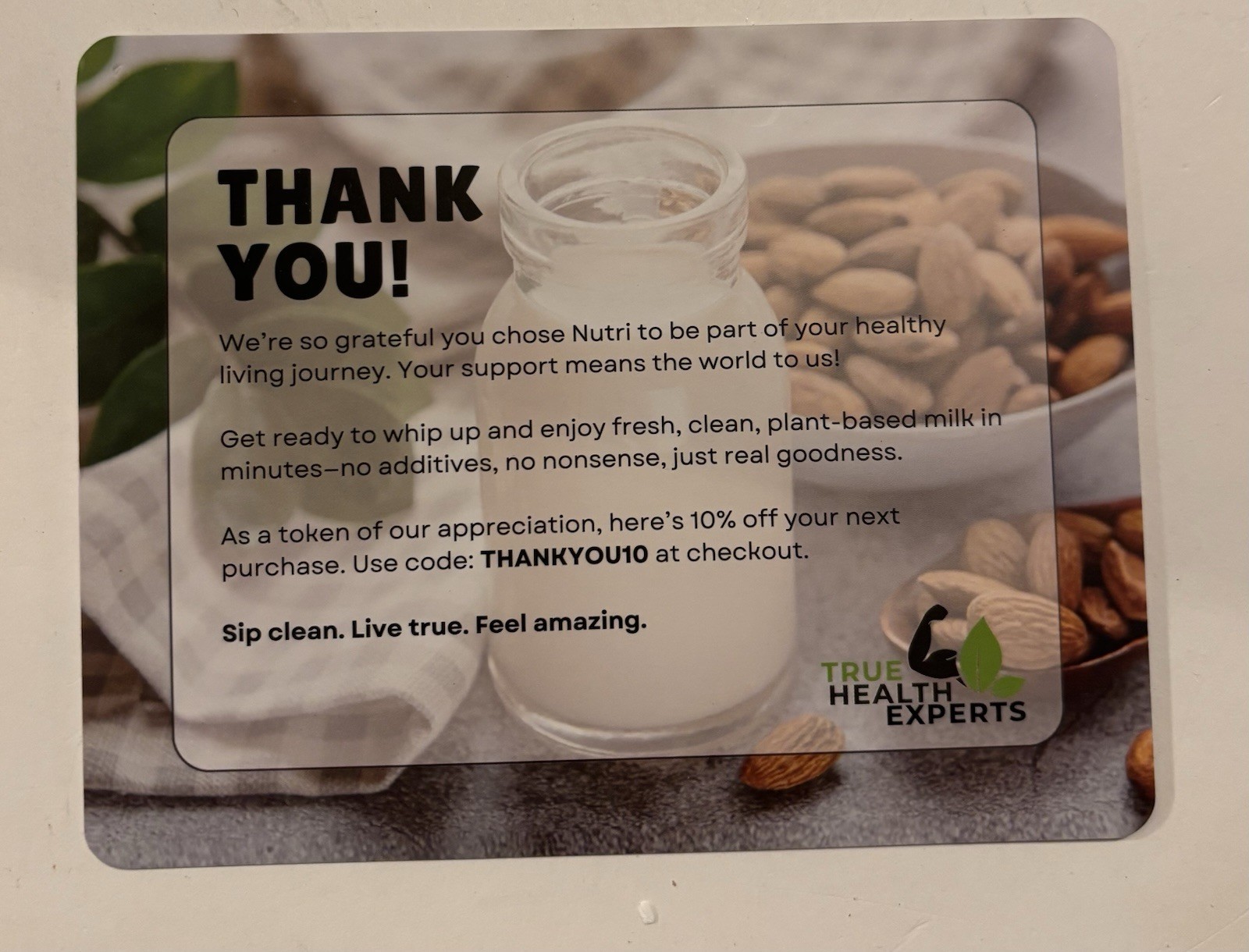 NUTRI Plant-Based Milk Maker Open Box, Mint
