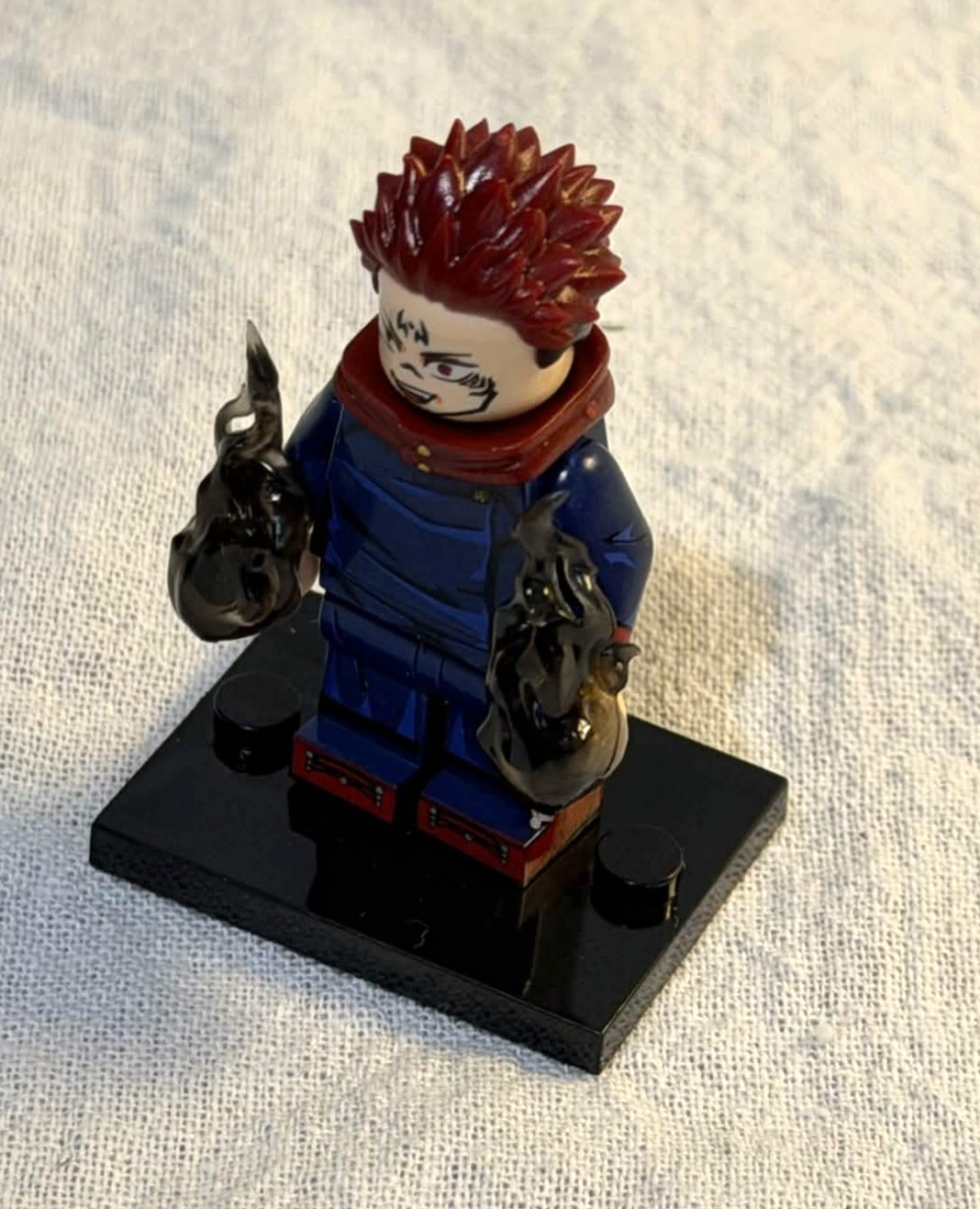 Yuji Itadori/Sukuna- Custom Minifigure- Jujutsu Kaisen Themed