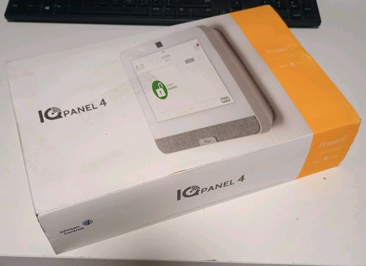 QOLSYS iQ4 iQP4001 Panel 4 ALARM SYSTEM PowerG S-line GE LTE 319.5 MHz