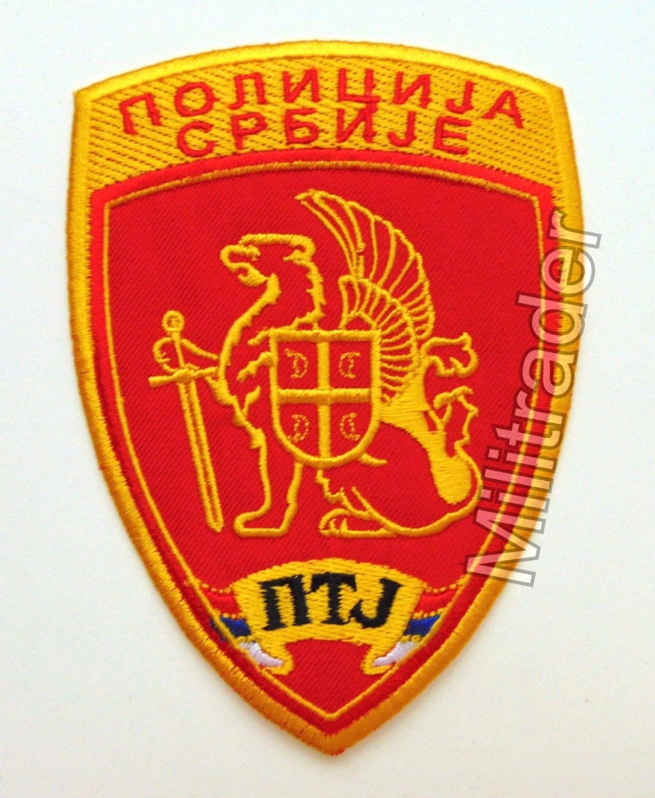 Serbia Serbian Counter-Terrorist Unit Police Patch