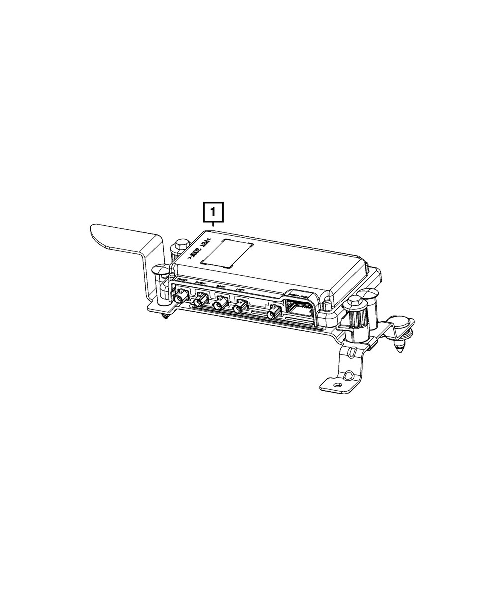 Genuine Mopar Surround Camera Processor Module 68451000AE