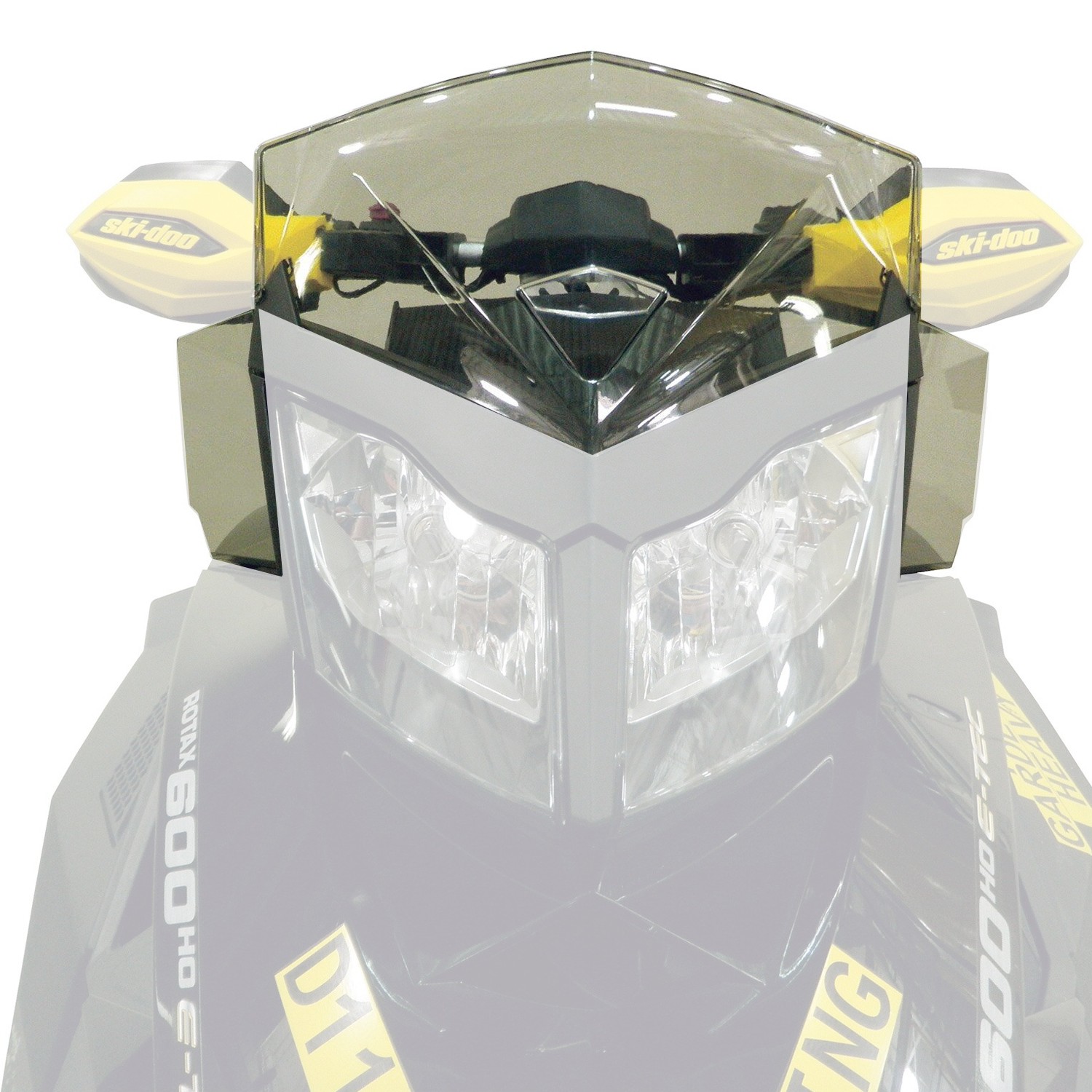 Ski-Doo New OEM, Low Windshield And Side Deflector Kit 12" In Length, 860200545