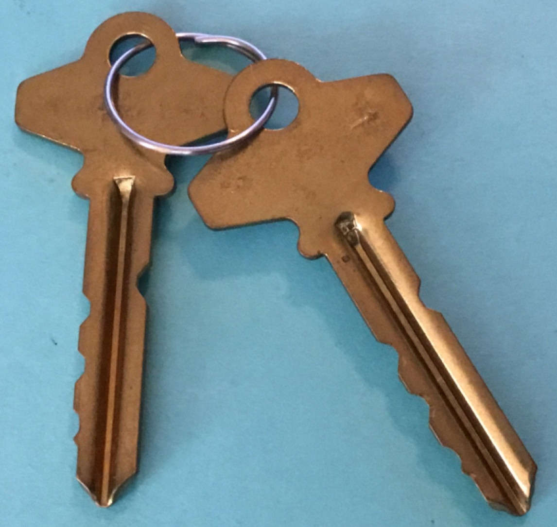"Holder's" Keys 2 Gold Color Key Holders
