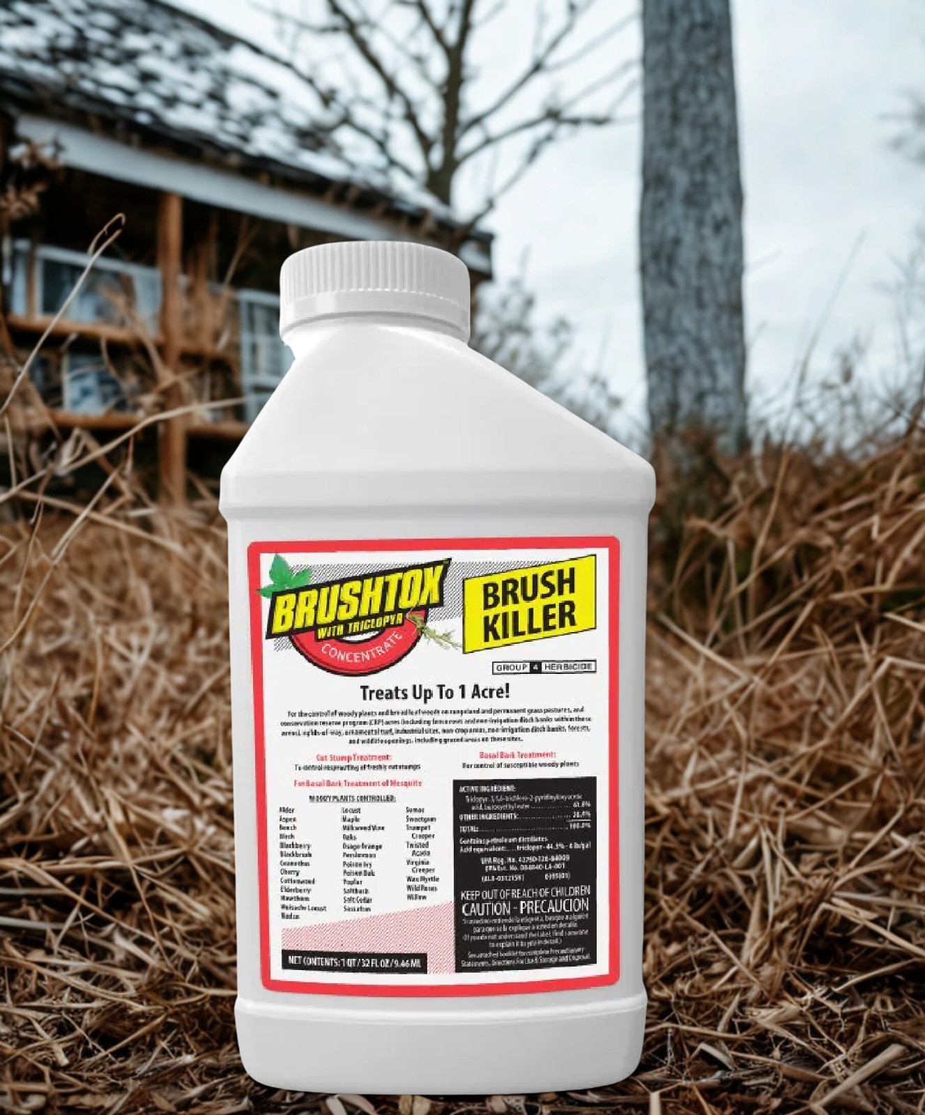 Brushtox Brush Killer with Triclopyr Woody Plant Killer - 32 Oz