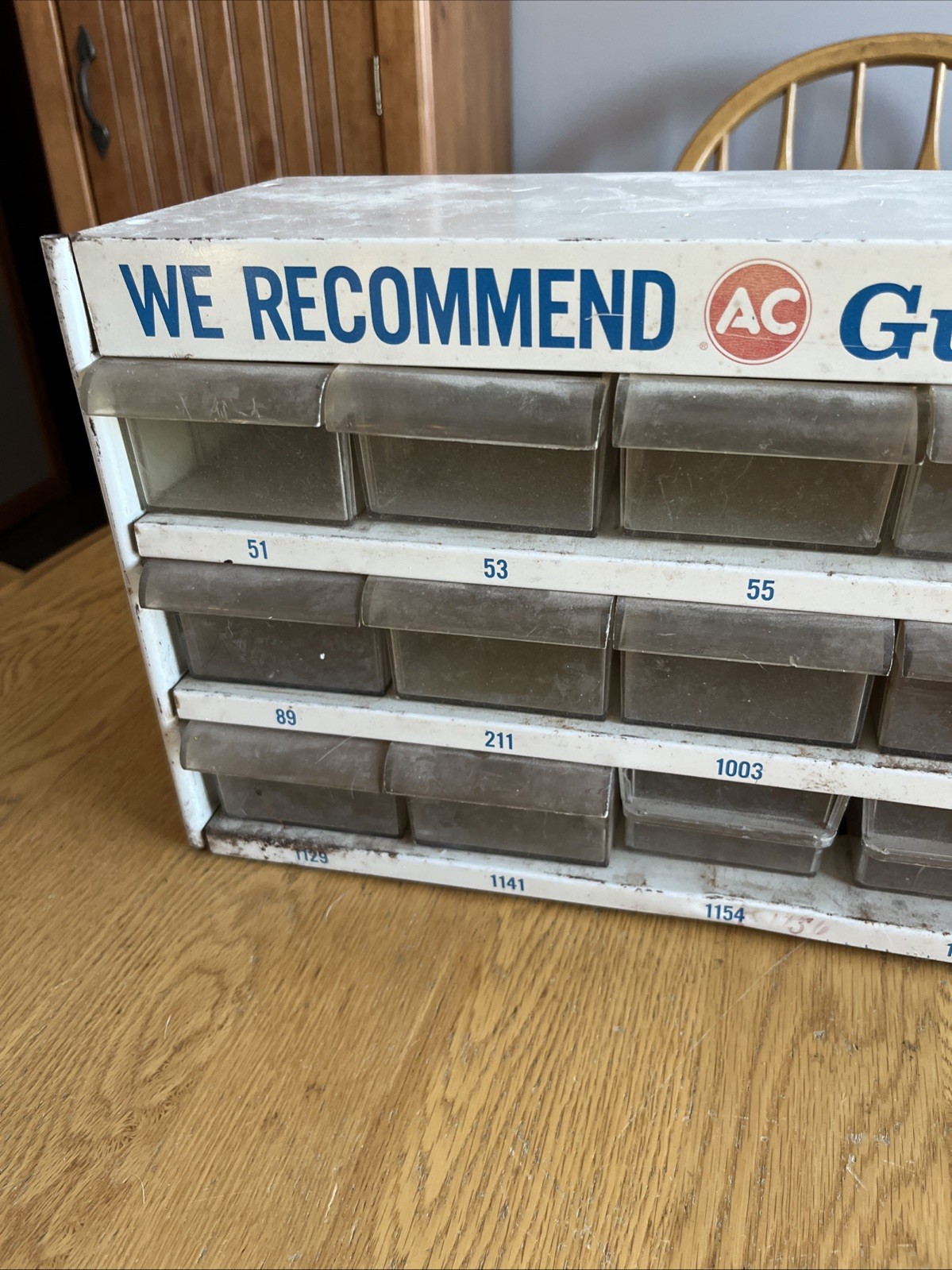 Original AC Guide Light Bulb Cabinet