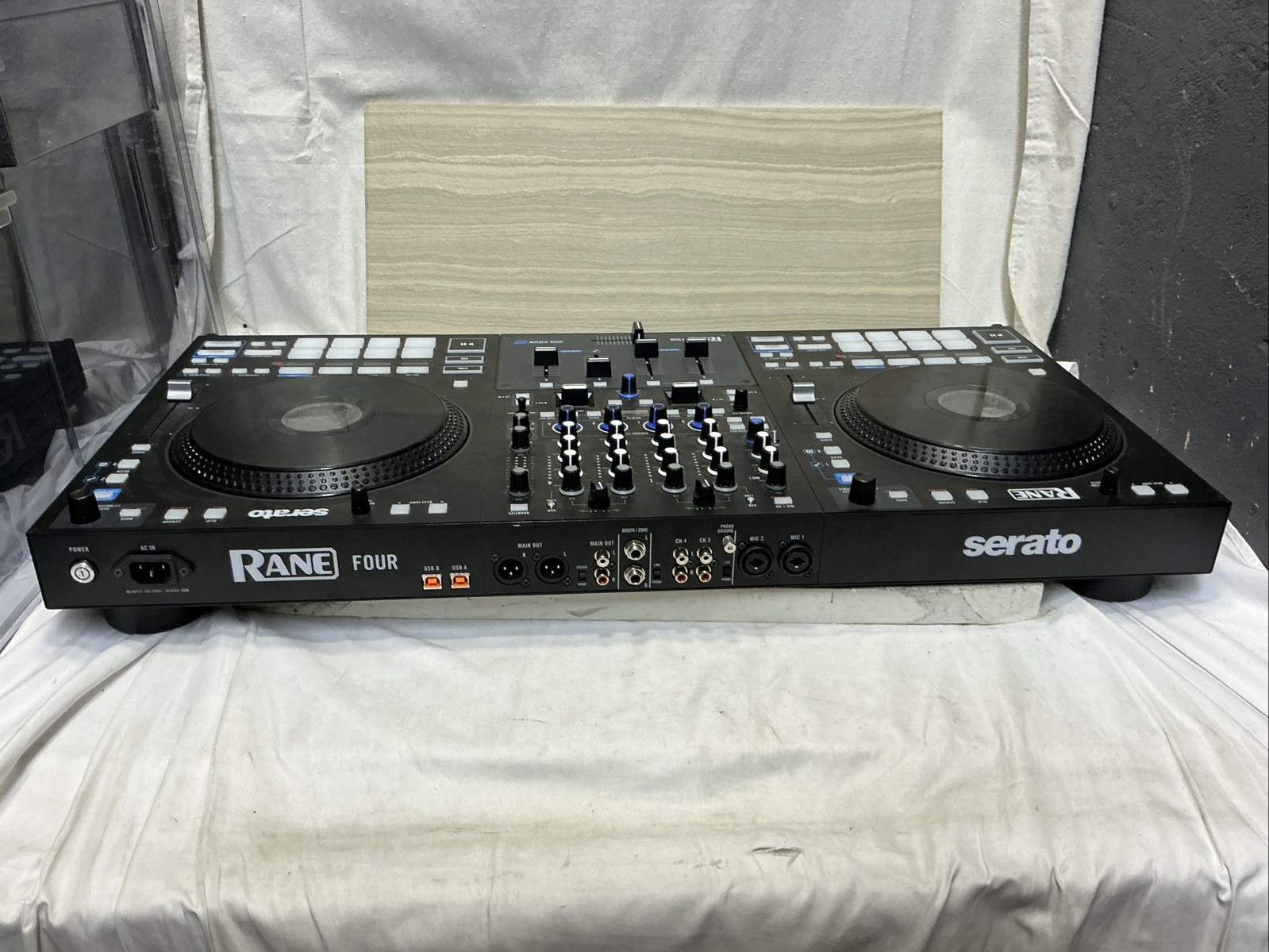 RANE FOUR Professional Serato DJ Pro 4-Channel Stems USB Controller Mixer Tested