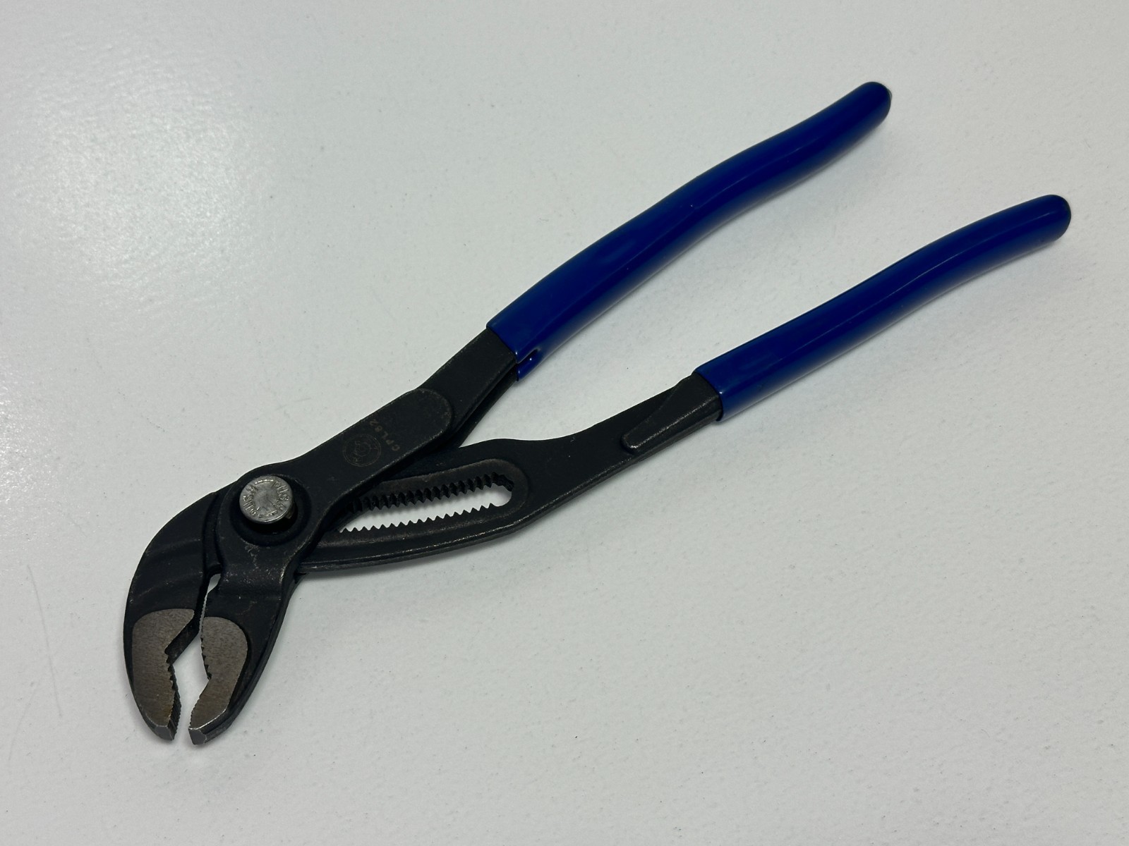 Cornwell Tools CPL62 10" Push Button Water Pump Tongue Groove Pliers BLUE Grip