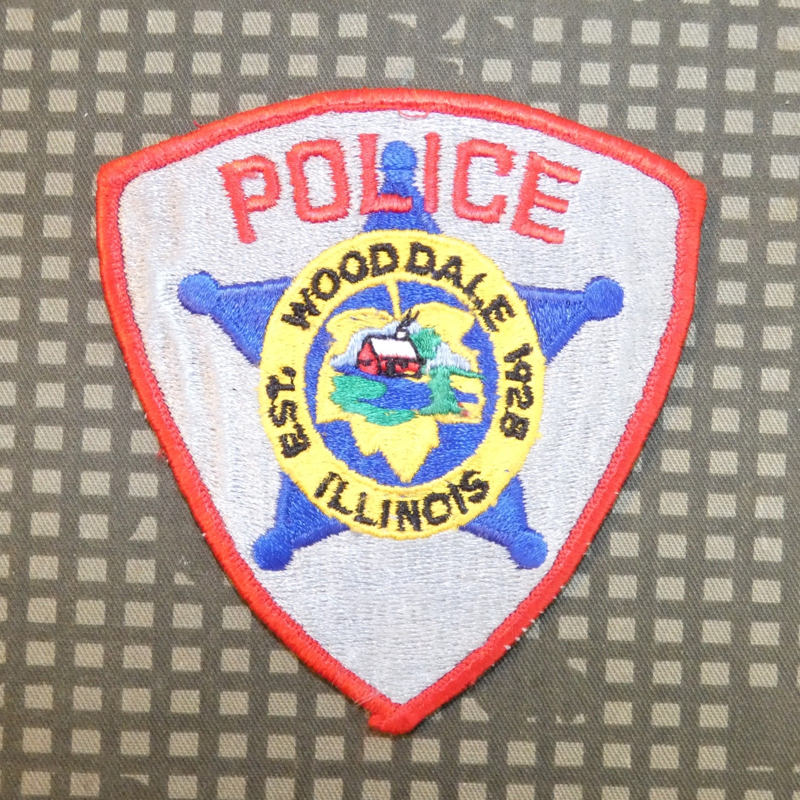Vintage City of Wood Dale Police Department Patch (Illinois)
