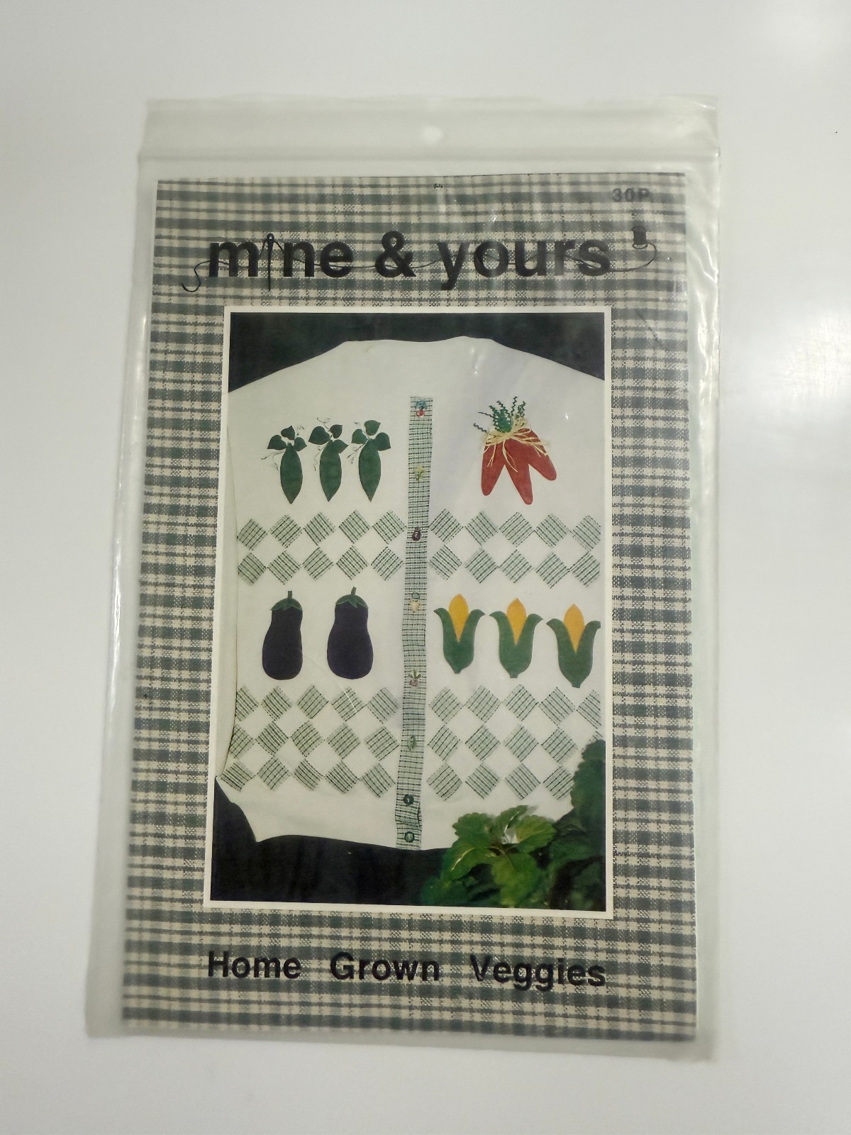Mine & Yours Home Grown Veggiews Pattern