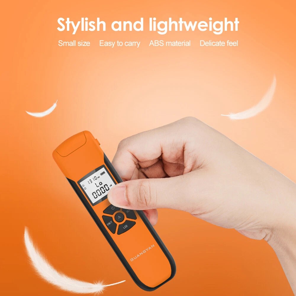 Optical Fiber Power Meter -50~+26 dbm Digital Display Optic Cable Tester Tool