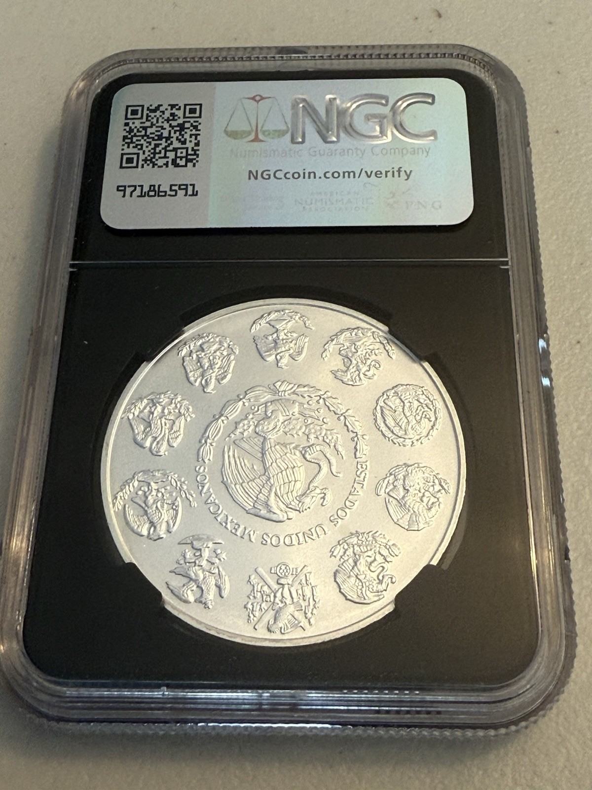 2024mo Libertad Mexico 1 Onza Ms69