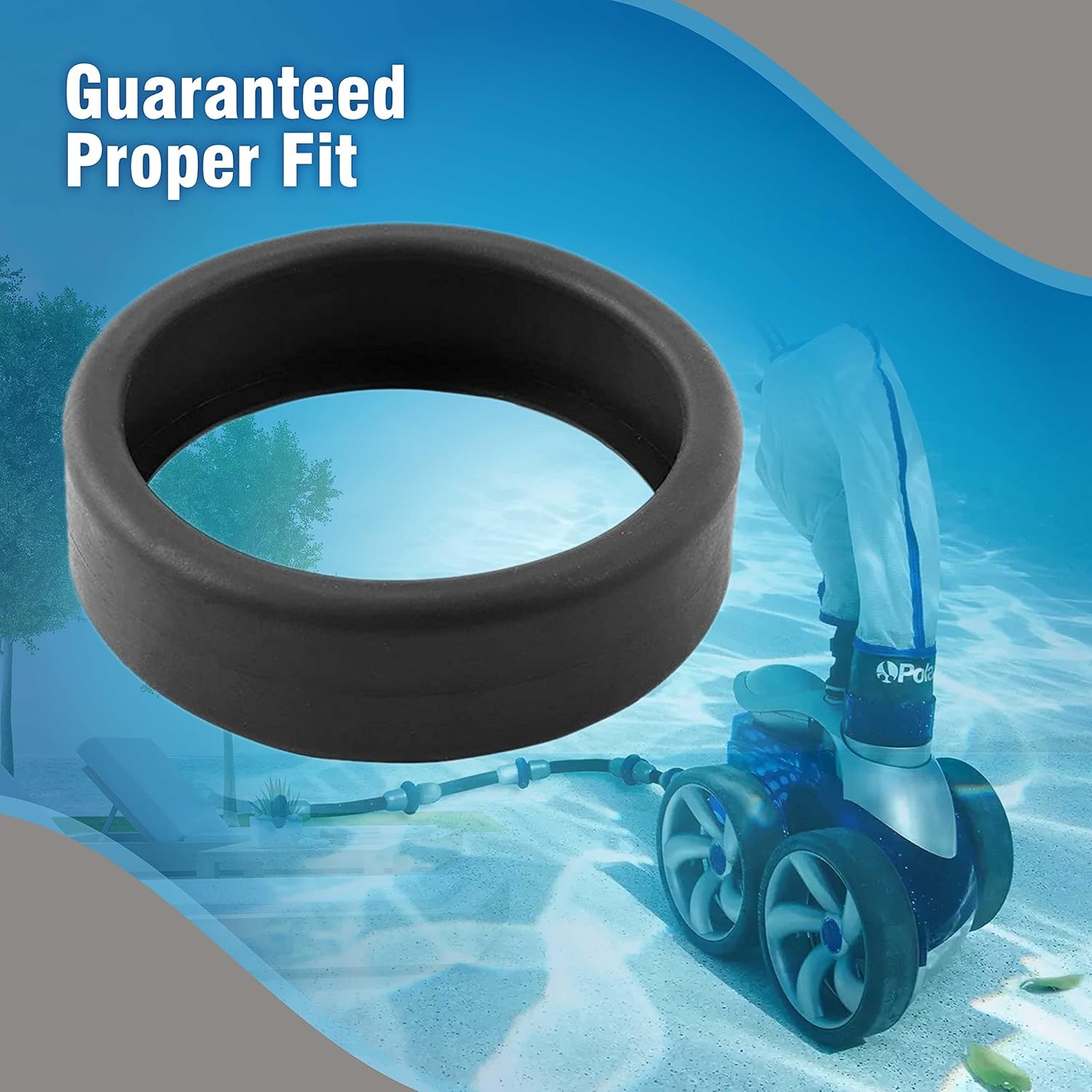 (3-Pack) Pool Cleaner Tires - 48-232 Replacement for (Compatible with)...