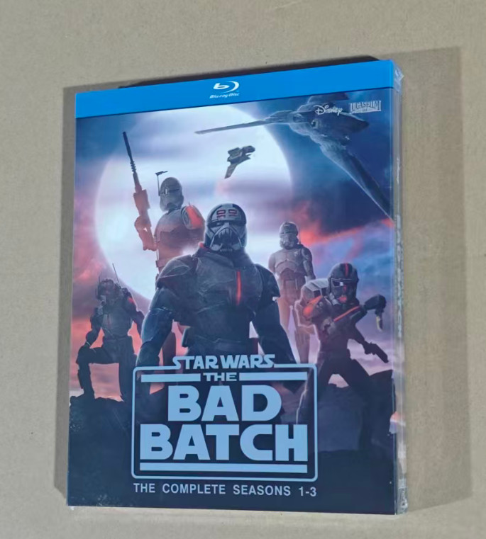 Star Wars: The Bad Batch – The Complete Series ,Seasons 1-3 (6-disc Blu-ray) US