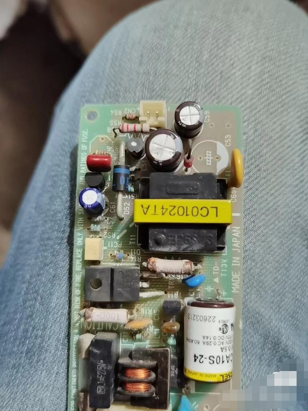 1PCS USED LCA10S_ 24 Power board Tested