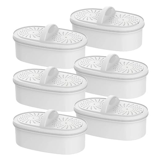 AQUA CREST PF-01A Water Filter Replacement for Waterdrop® Pitchers, 6 Pack