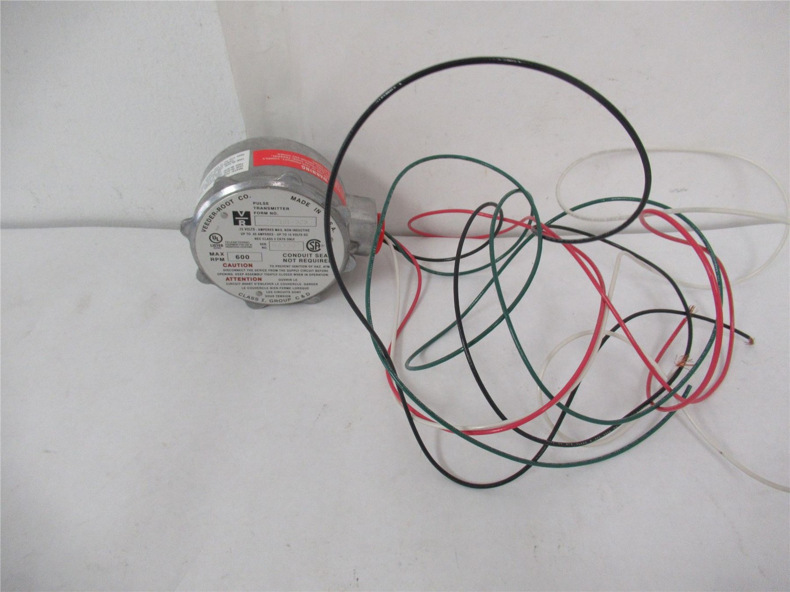 250536 New-No Box; Veeder-Root 767181-525 PULSE TRANSMITTER .05AMP 75V 15VDC