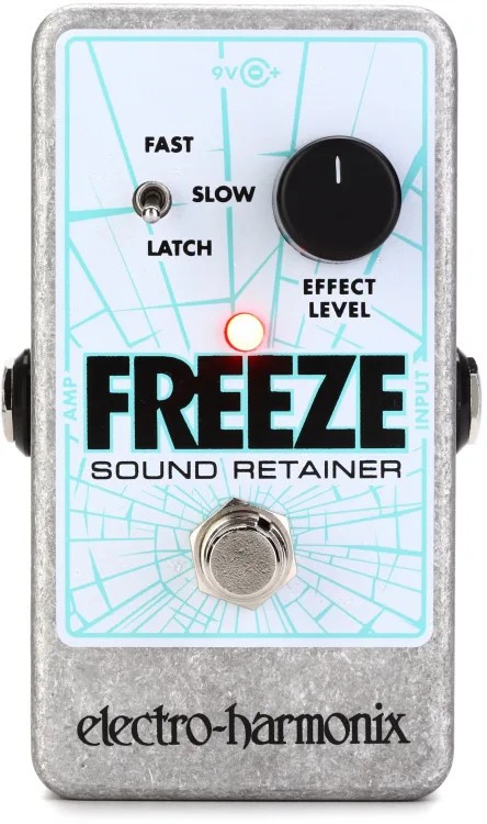 Electro-Harmonix Freeze Sound Retainer Effects Pedal
