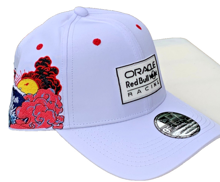 F1 Racing 2025 Special Edition Japan GP Team Cap White. Stunning. Factory 2nd.