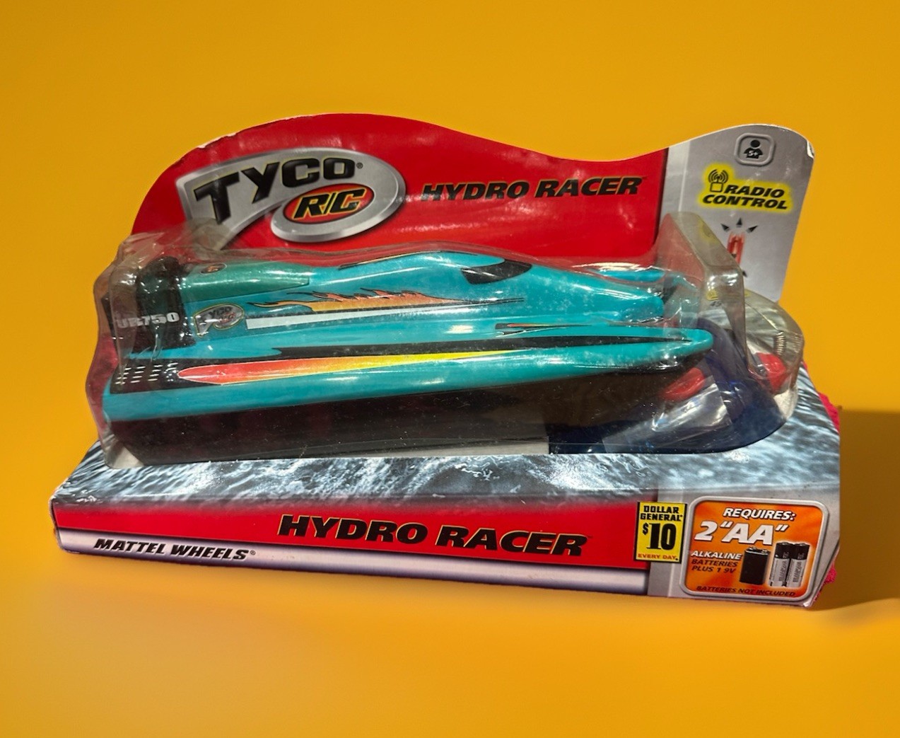 Mattel Wheels TYCO R/C Hydro Racer Remote Controlled Boat Year 2000 NIB RARE