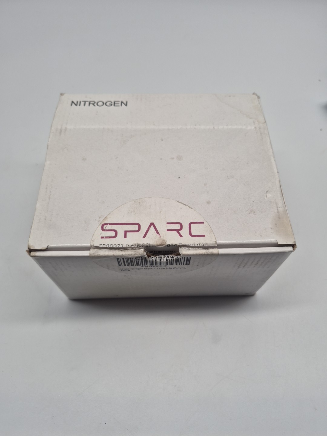 SPARC Premium Nitrogen Regulator Open Box HVAC 0-600PSI Output Pressure, Brass