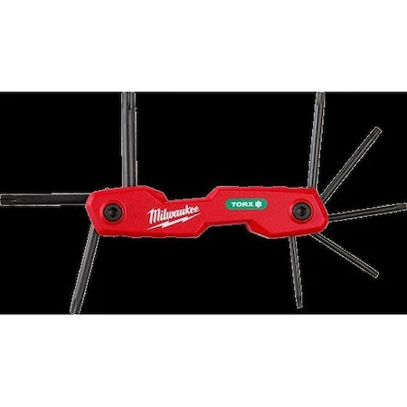 Milwaukee Tool 48-22-2184 8-Key Folding Hex Key Set - Torx
