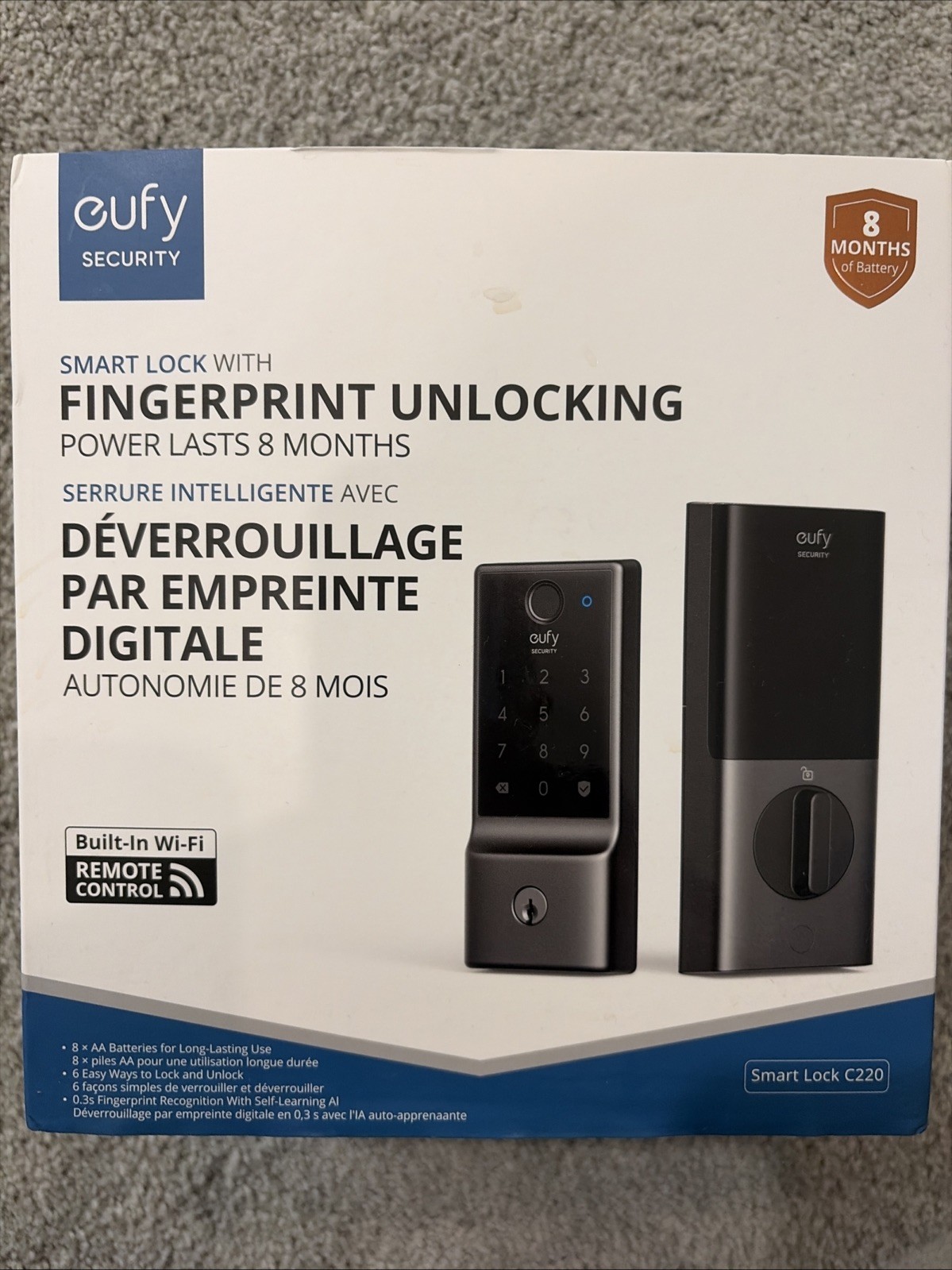 eufy security smart lock c220