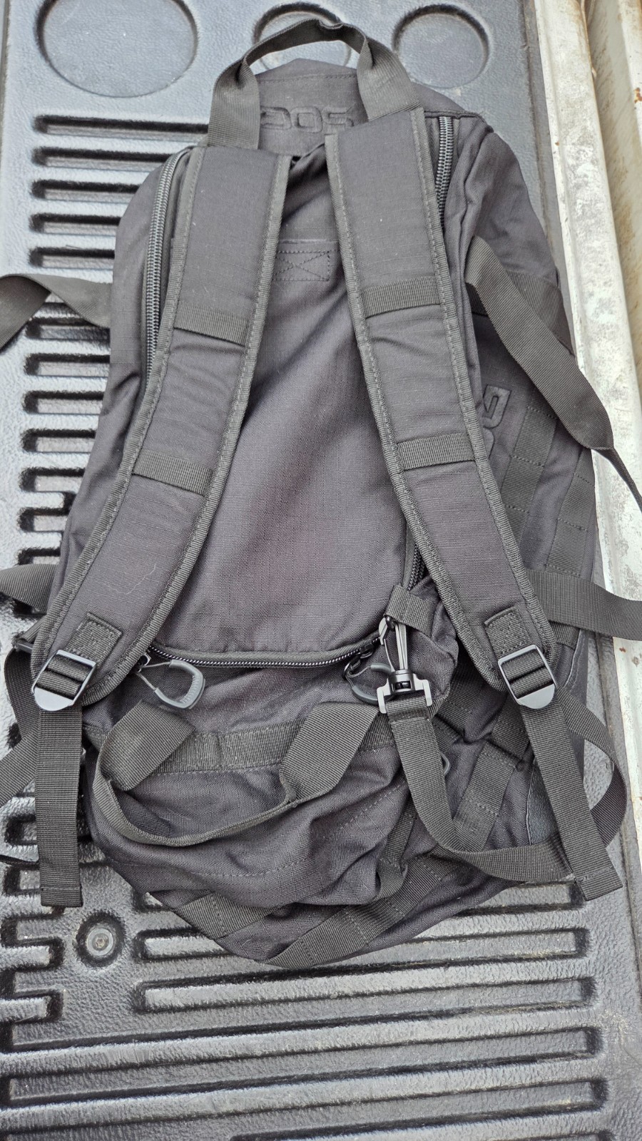 SOG Tactical Duffel Backpack Black Gym Travel Bug Out Bag w/ Shoulder Strap