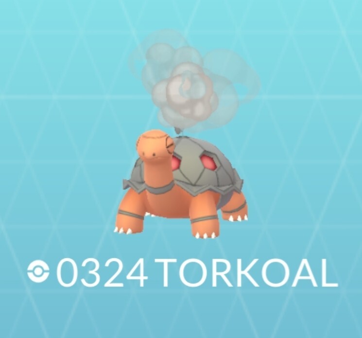 Pokémon Regional Torkoal Go TD