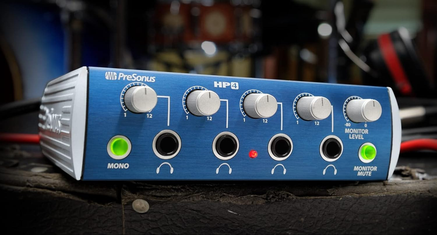 HP4 4-Channel Compact Headphone Amplifier