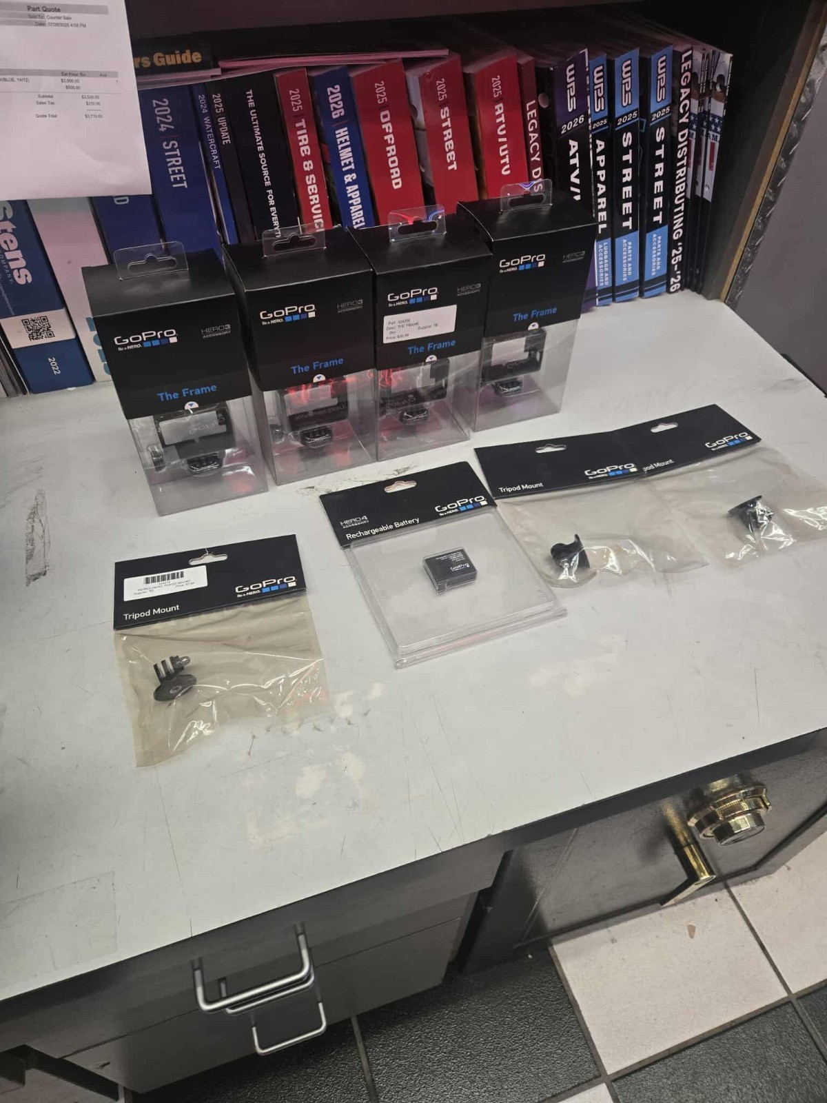 GO PRO ACCESSORIES LOT- NEW OLD STOCK PART