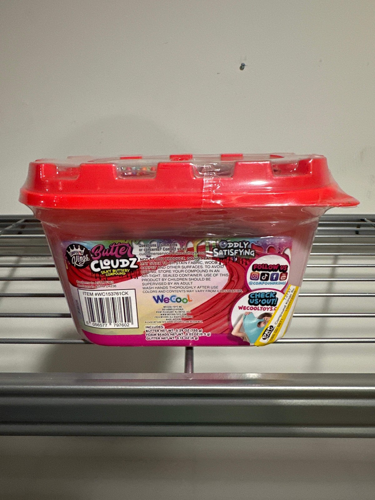Compound Kings Butter Cloudz Tub – Cherry Red