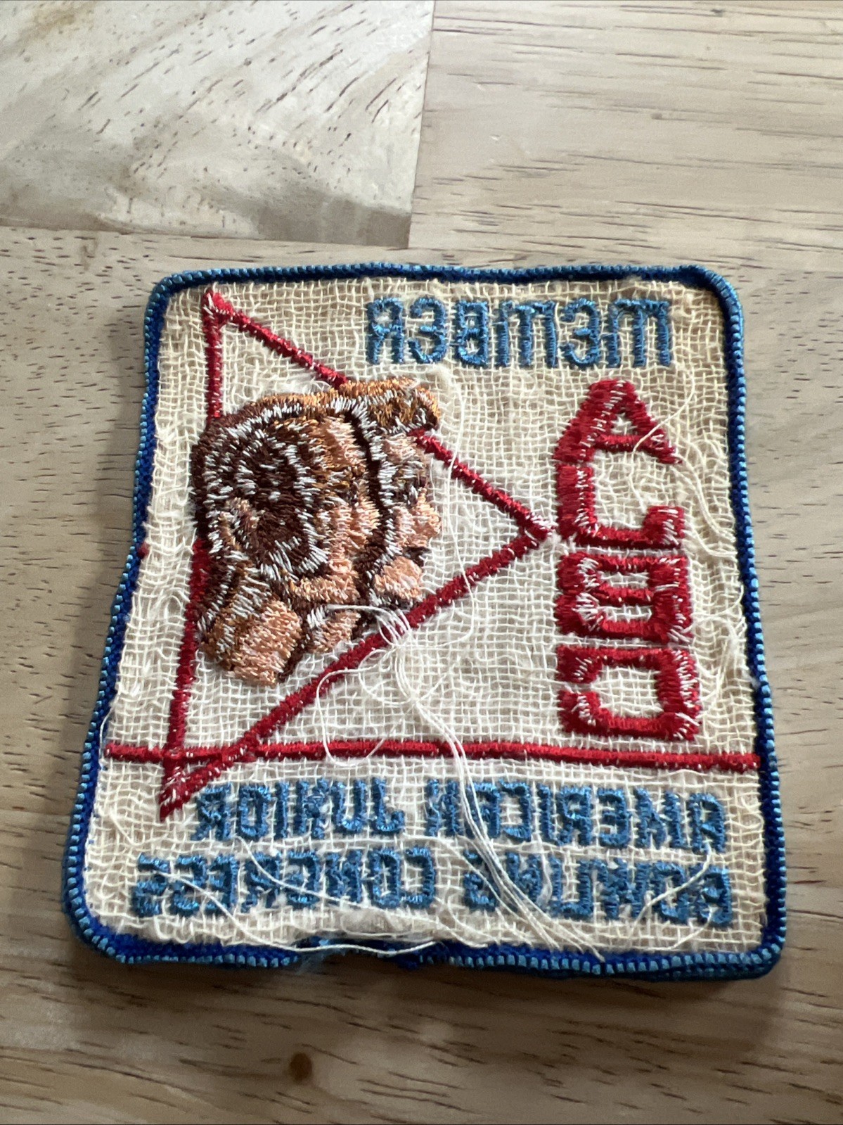 Vintage American Junior Bowling Congress - Member Patch