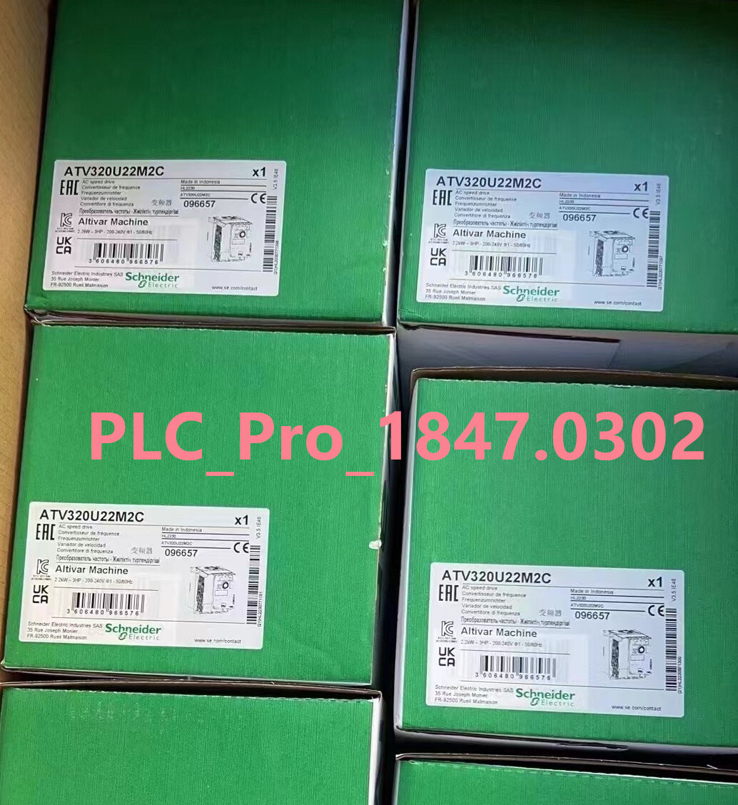 ATV320U22M2C 1PCS Brand New Schneider ATV320U22M2C 2.2kW  Fast delivery