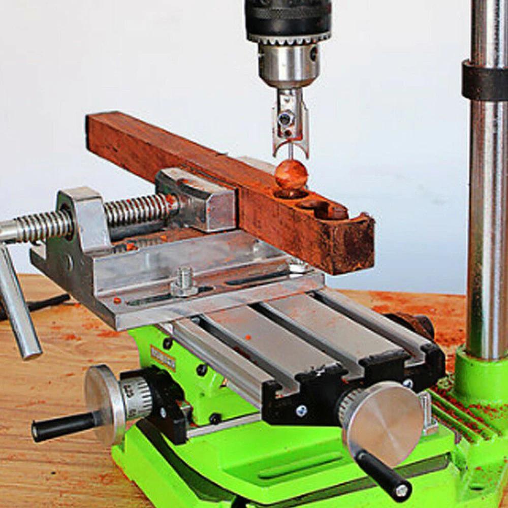 Milling Machine Working Slide Table Multifunction Worktable Vise Fixture Adjustm