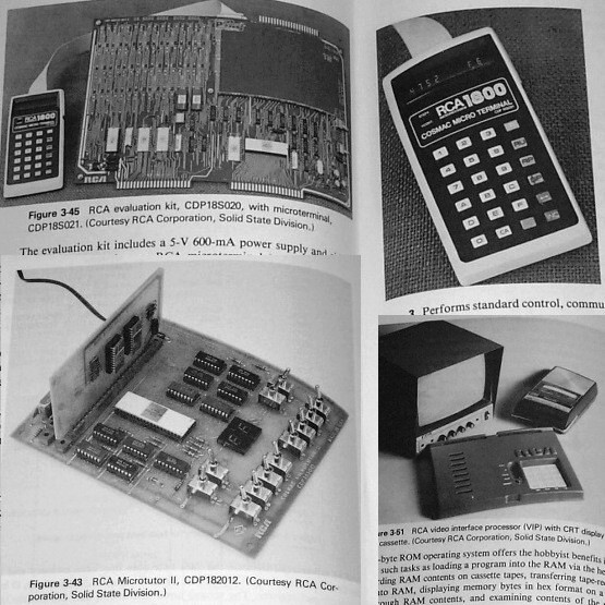 1979 RCA 1802 COSMAC VIP Microtutor Intel 8048 MC6800 Z80 Computer Handbook
