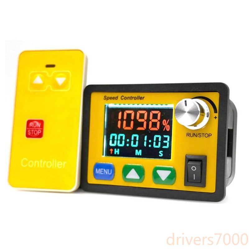 With Simulated Tachometer,Timer,and Timing Function DC6-55V 30A DC Brushed Motor