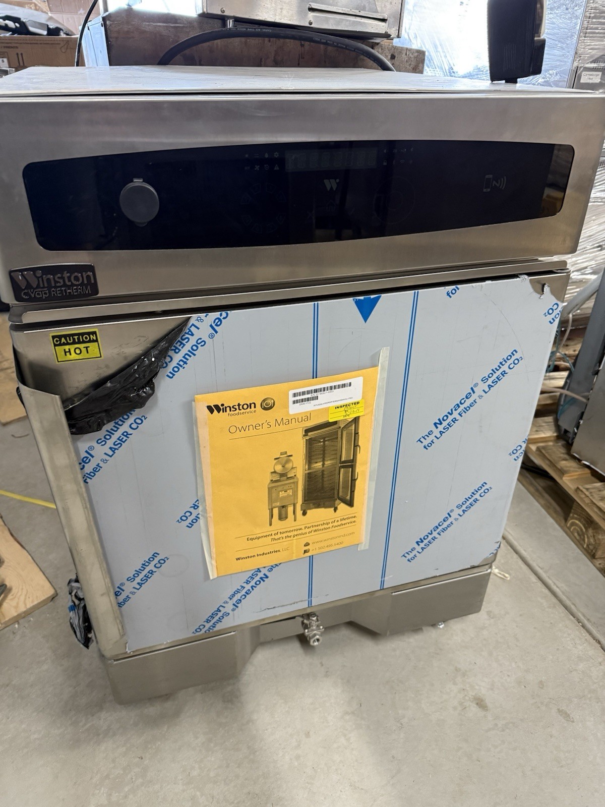 Winston Gold RTV5-05UV Retherm Oven Rethermalizer 208v 1ph commercial steam hold