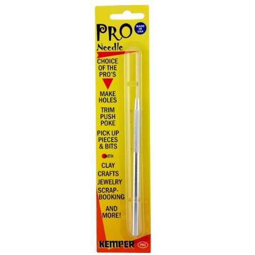 Morezmore M00711 1pc Kemper Pro Needle Tool 6.75" Clay Pottery Tool
