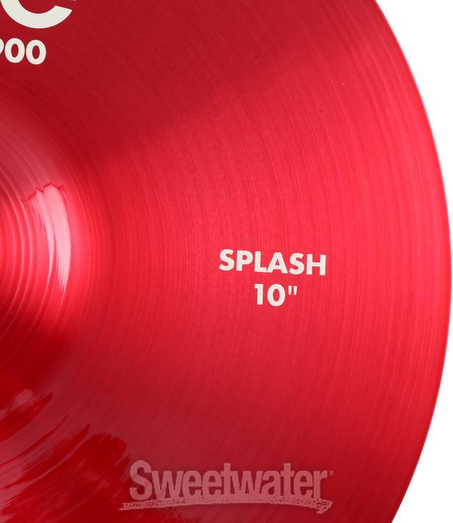 Paiste 10" Color Sound 900 Red Splash Cymbal