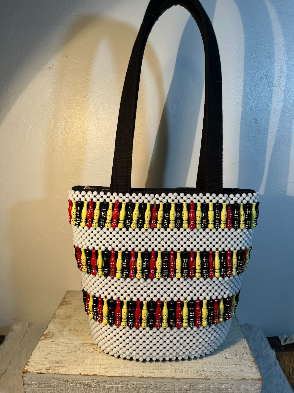 Kenyan Beaded Handbag / Unique Purse Fun