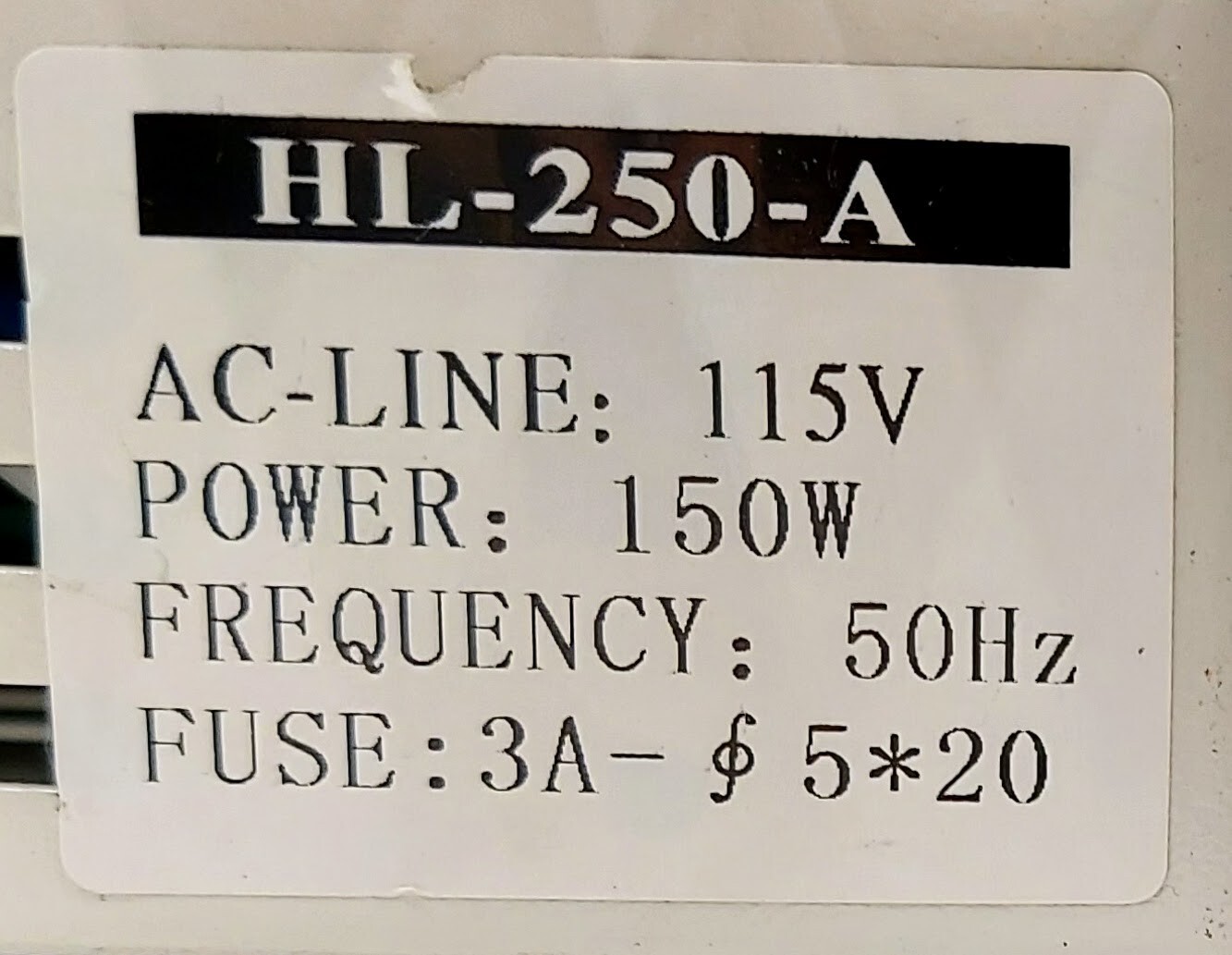 AmScope HL-250-A Haloid Lamp Cold-Light Source 150W Microscope Illuiminator Box