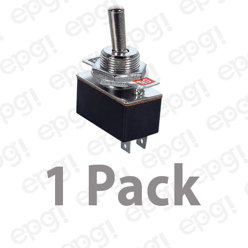 1 PIECE - SPST (ON/OFF) STANDARD DUTY TOGGLE SWITCH 4AMPS - 125VAC # ST3-1PK