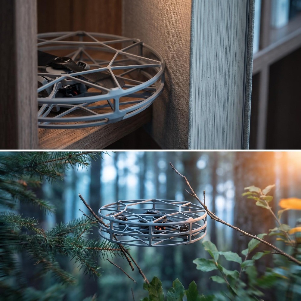DJI Mini 5 Pro OEM Propeller Guard Combo with CW CCW Quick Release Propellers