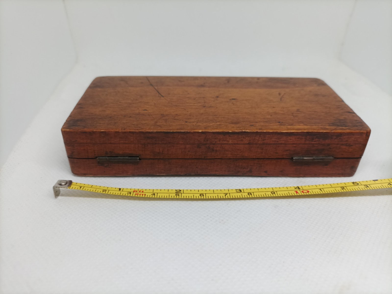 Vintage Wooden Boxed Drawing Instruments Draughtsman's Compass ?